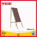 Aluminum Single Sided Poster Frame Floor Stand